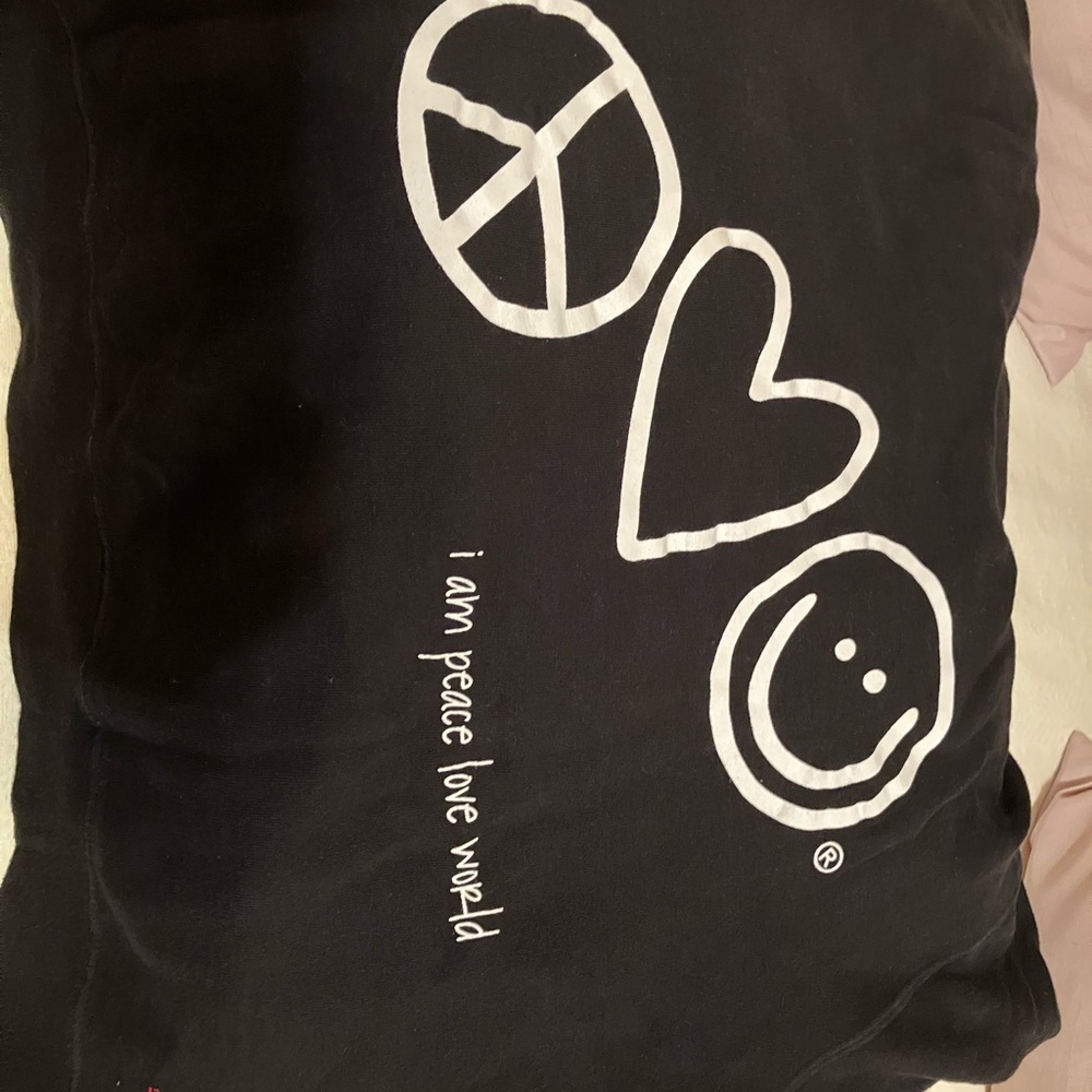 Peace Love World hoodie